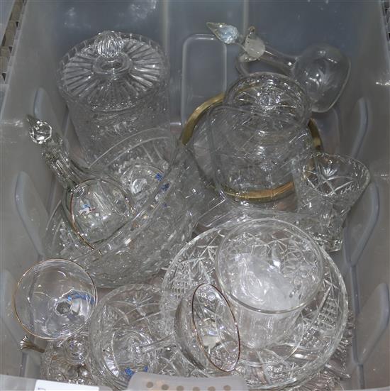 Mixed glassware